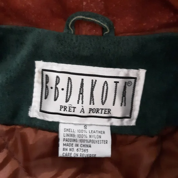 🎉HP🎉 VTG 90s BB Dakota Suede Coat